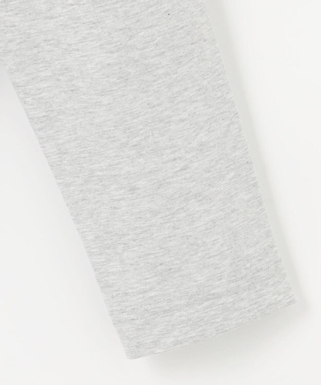 JOSEPH ABBOUD 【キングサイズ・ビジカジ】ストライプリンクス VネックＴシャツ ライトグレー系