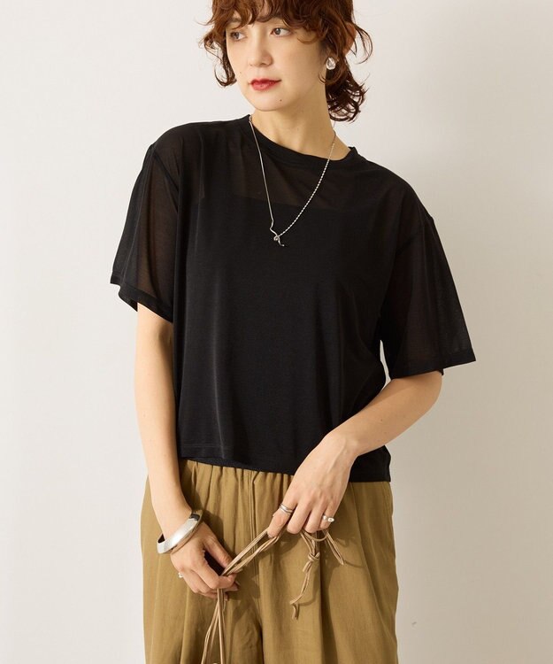 AMERICAN HOLIC シアールーズＴシャツ Black