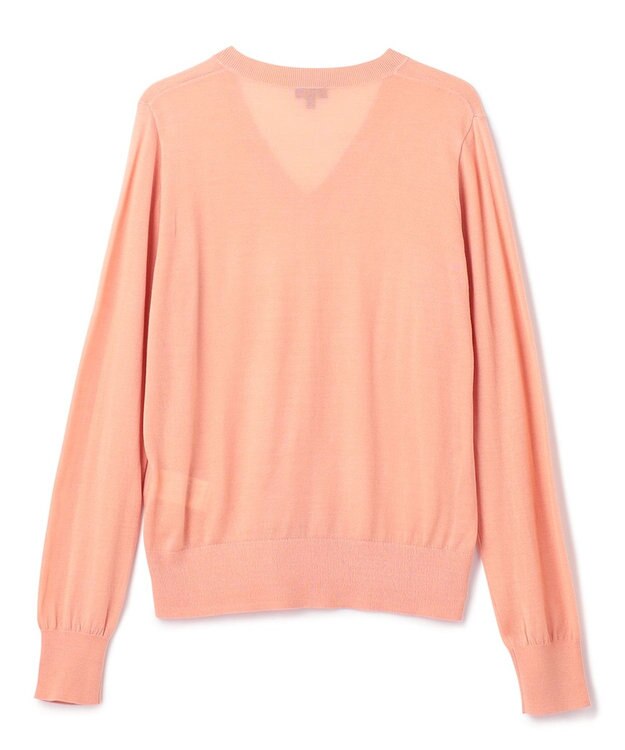 JOSEPH 【洗える】テンセルストレッチ　Vネックニット Warm Taupe