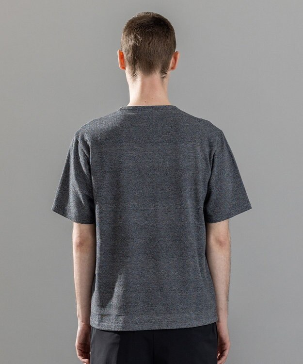 JOSEPH HOMME 新素材【清涼感/ストレッチ】リンクスメランジジャージー　クルーネックカットソー ライトグレー系