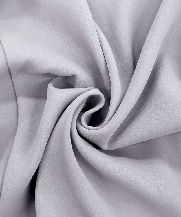 Tiaclasse 【洗える】タックパフスリーブボレロ サックスグレー