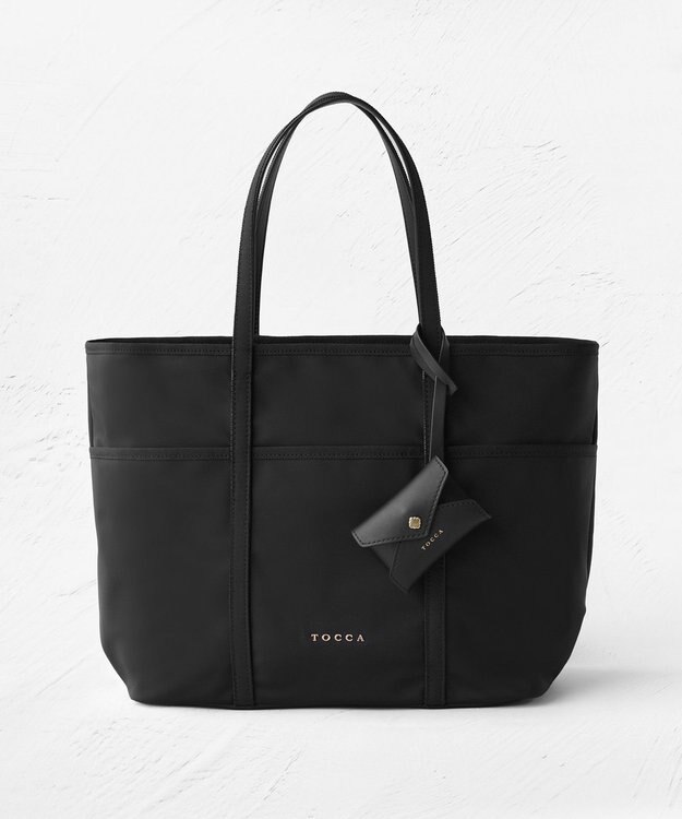 TOCCA  T-LETTERA NYLON BAG ナイロンバッグ【A4サイズ対応】 ブラック系