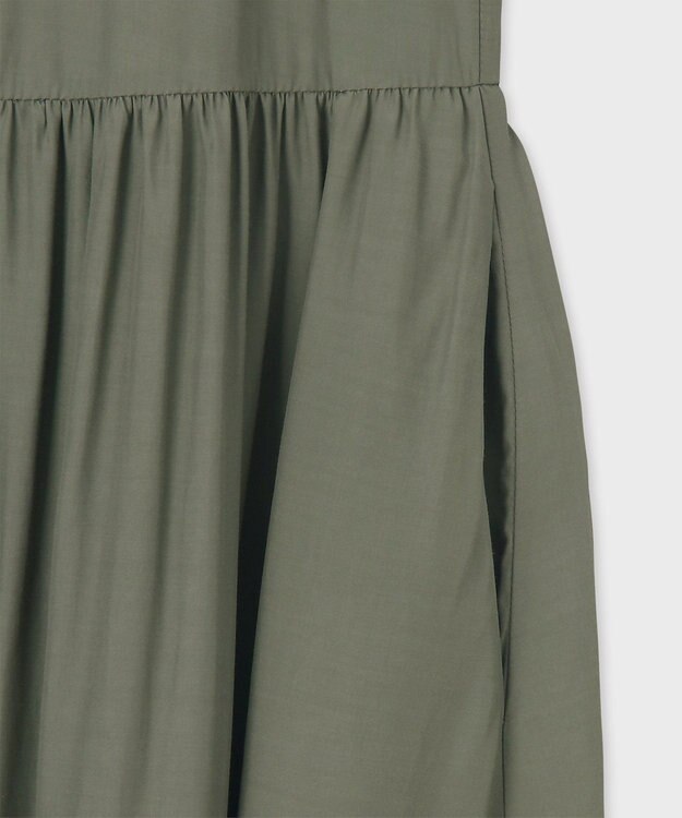 Paul Smith シアー チェック ワンピース カーキ