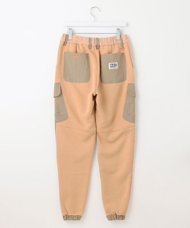 PW CIRCULUS 【MEN】裏毛カーゴジョガーパンツ ベージュ系