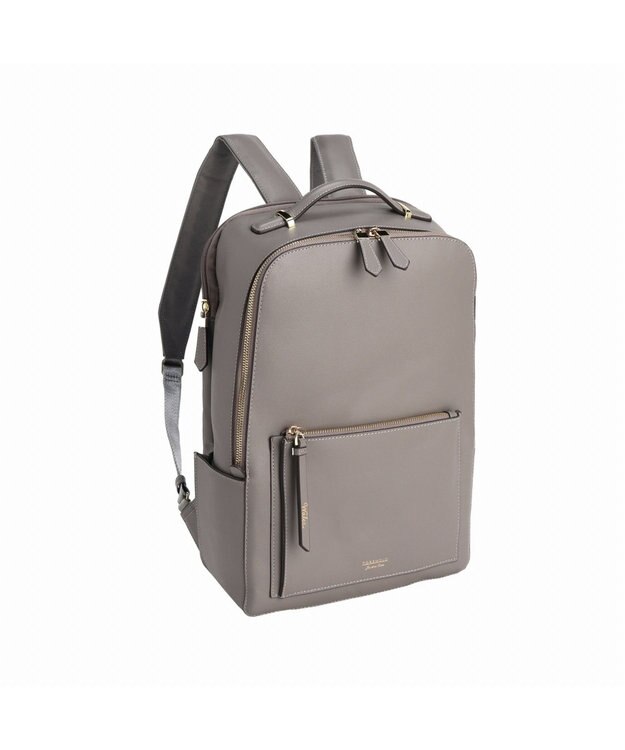 ACE BAGS & LUGGAGE 【雑誌掲載】 Jewelna Rose ウェールズ リュックサック A4サイズ 13.3インチPC収納 本革 11925 ジュエルナローズ 通勤 グレー