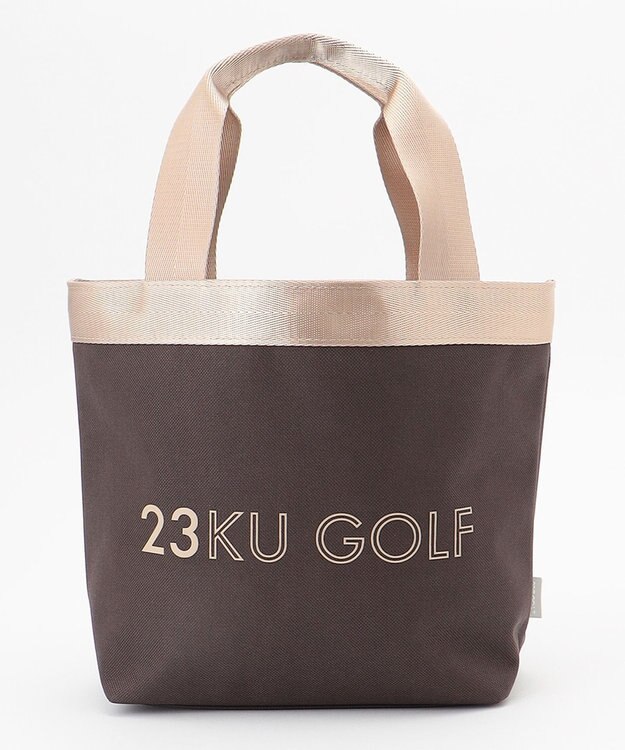23区GOLF 【UNISEX】【WEB限定】23KU GOLF カートバッグ ダークブラウン系