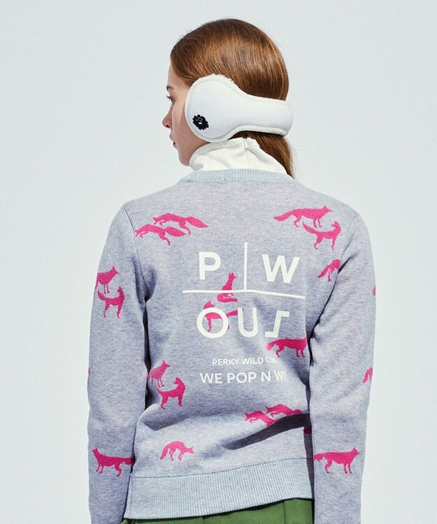 PW CIRCULUS 【UNISEX】モフモフポイント イヤマフ ホワイト系