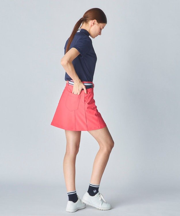 FILA GOLF／marie claire 【marie claire SPORT】ベーシックスカート レッド