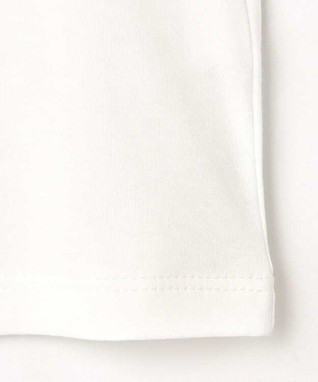 ANY KIDS リボン付きスタンドカラーブラウス ホワイト