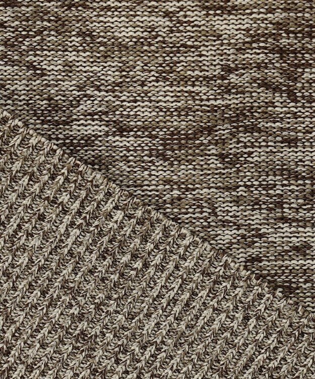 JOSEPH HOMME ナイロンムリネメランジ　クルーネックニット キャメル系