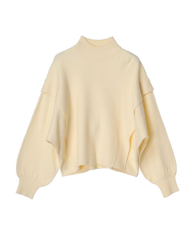 Green Parks ・ＥＬＥＮＣＡＲＥ　ＤＵＥ　ハイネックドルマンニット Ivory