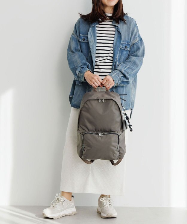 ACE BAGS & LUGGAGE HAyU × ace. フィカス リュックサック A4サイズ 19105 ハユ チャコール