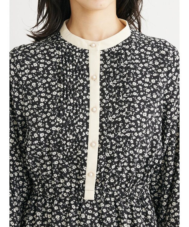 Green Parks ・ＥＬＥＮＣＡＲＥ　ＤＵＥ　コバナパイピングワンピ Black