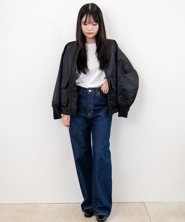 caqu sagging baggy ワイドシルエットデニム