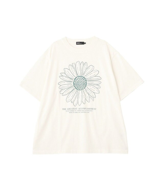 CRAFT STANDARD BOUTIQUE フラワープリントグラフィックＴシャツ A