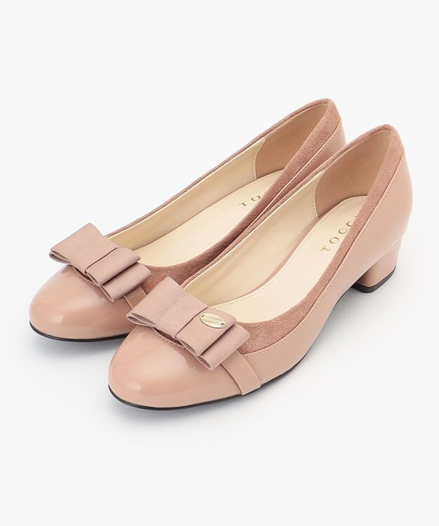 TOCCA GROSGRAIN RIBBON PUMPS パンプス ピンク系