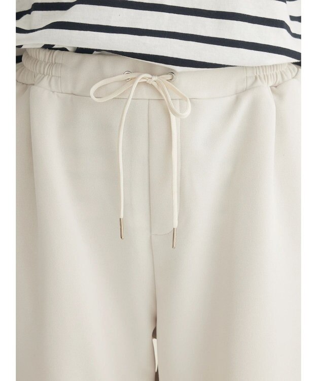 CRAFT STANDARD BOUTIQUE ストレッチカラーイージーパンツ Ivory