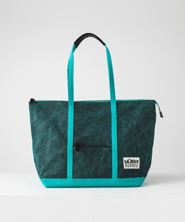 YUSHI Enjoy life - TOTE (L) 帆布トートバッグ
