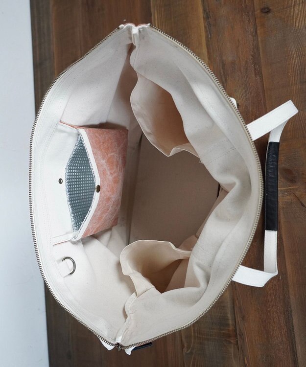 YUSHI Enjoy life - TOTE (L) 帆布トートバッグ キャメル