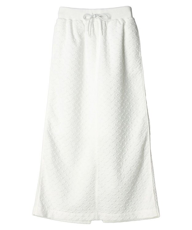 Green Parks ＫＢＦ　キルティングスカート Off White