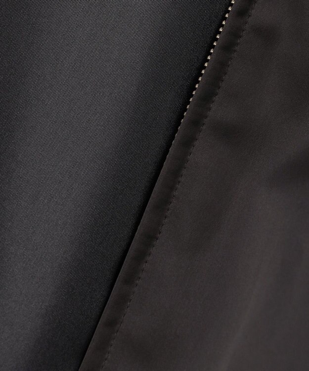 ICB 【先行予約・2WAY】 ダルグロッシーサテン ボウタイ付きブルゾン ブラック