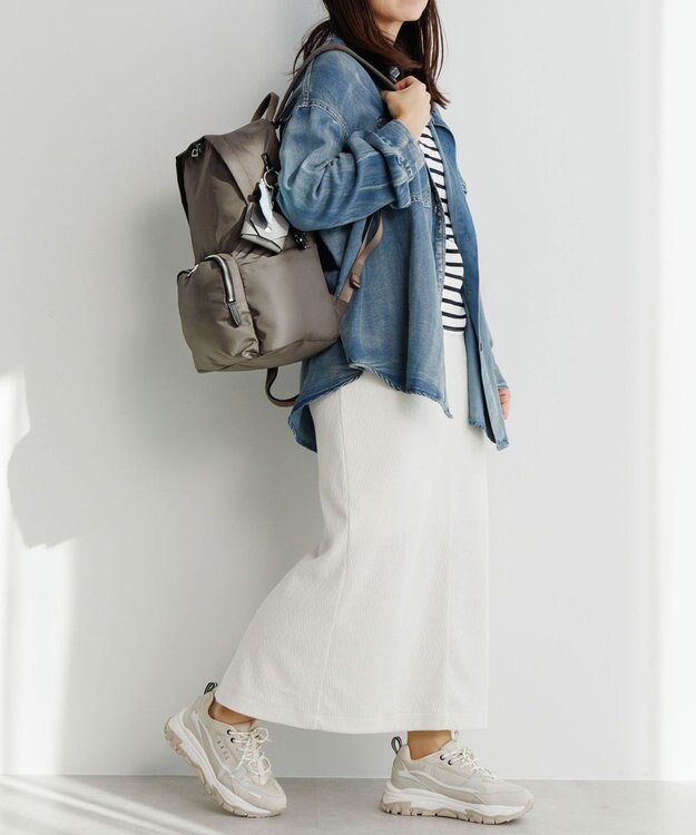 ACE BAGS & LUGGAGE HAyU × ace. フィカス リュックサック A4サイズ 19105 ハユ チャコール