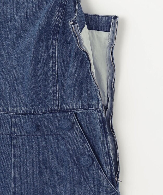 GRACE CONTINENTAL デニムサロペット インディゴ