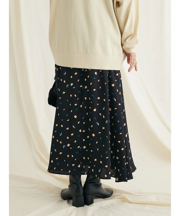 CRAFT STANDARD BOUTIQUE 柄マーメイドスカート Small Flower