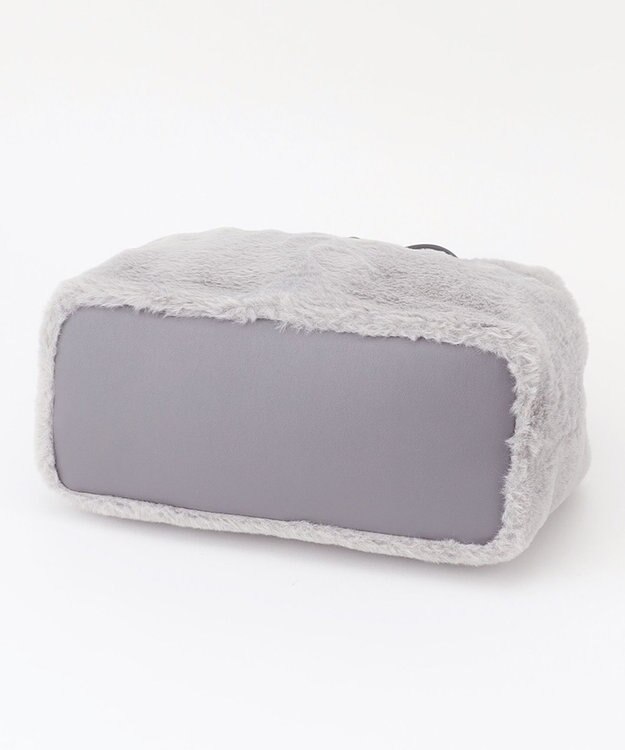 ANY SIS 【2WAY】ベルトメタルファートート バッグ ライトグレー