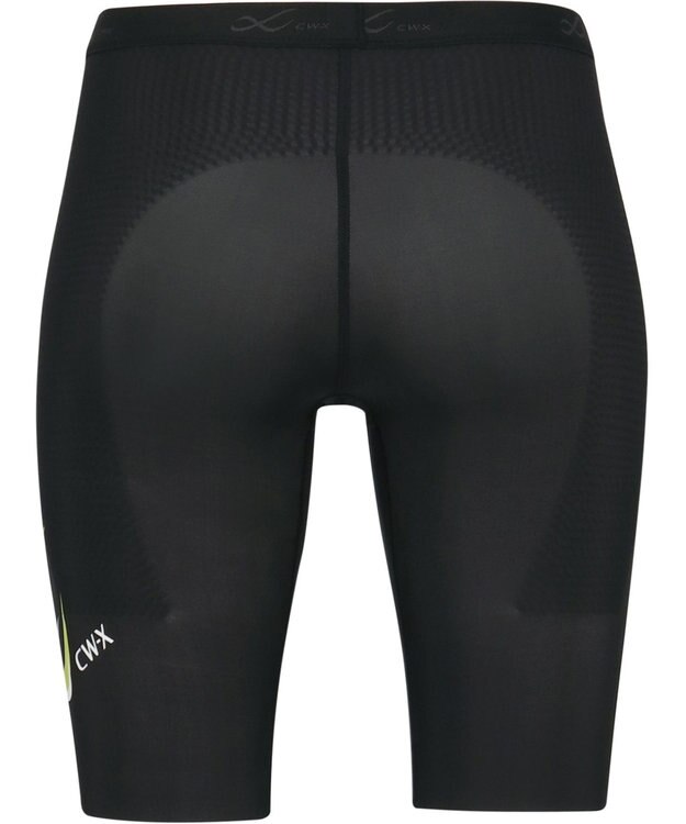 CW-X 【WOMEN】 CW-X 股関節サポート タイツ 【大谷翔平愛用モデル】 ハーフ ひざ上丈 5分丈 下半身の軸がブレにくい 骨盤サポート 球技・陸上 レディース HOY505 /ワコール ブラックスペシャル