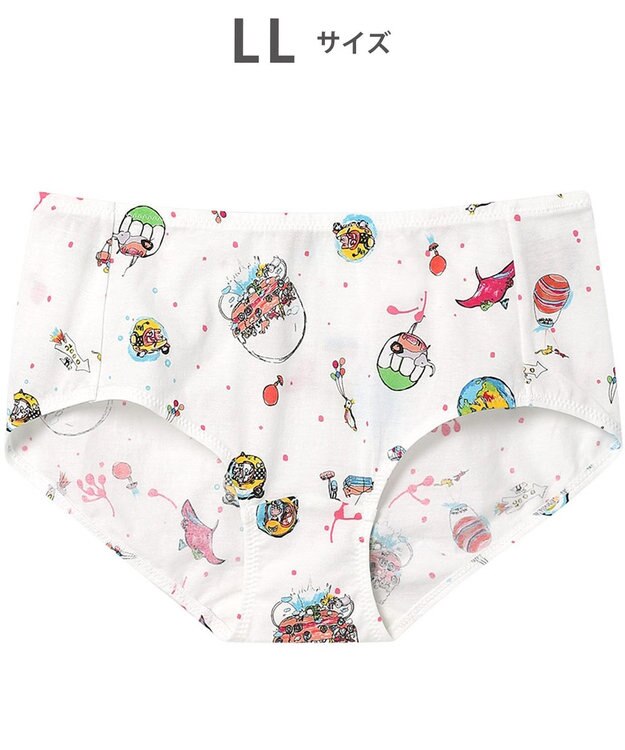 tsumori chisato SLEEP ツモリチサト ショーツ 綿混(身生地) レディース UPX541 /ワコール アイボリー