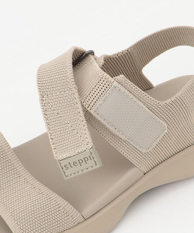 steppi 【洗える/新色登場】スポーツサンダル ベージュ