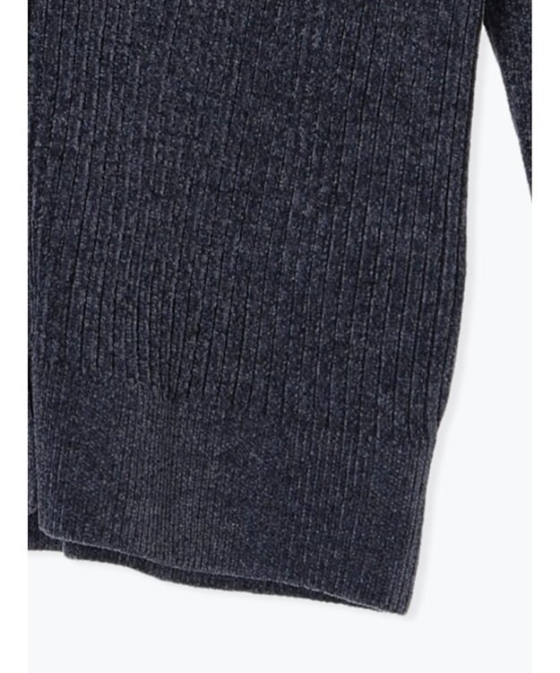 Te chichi モールリブカーディガン チャコールグレー