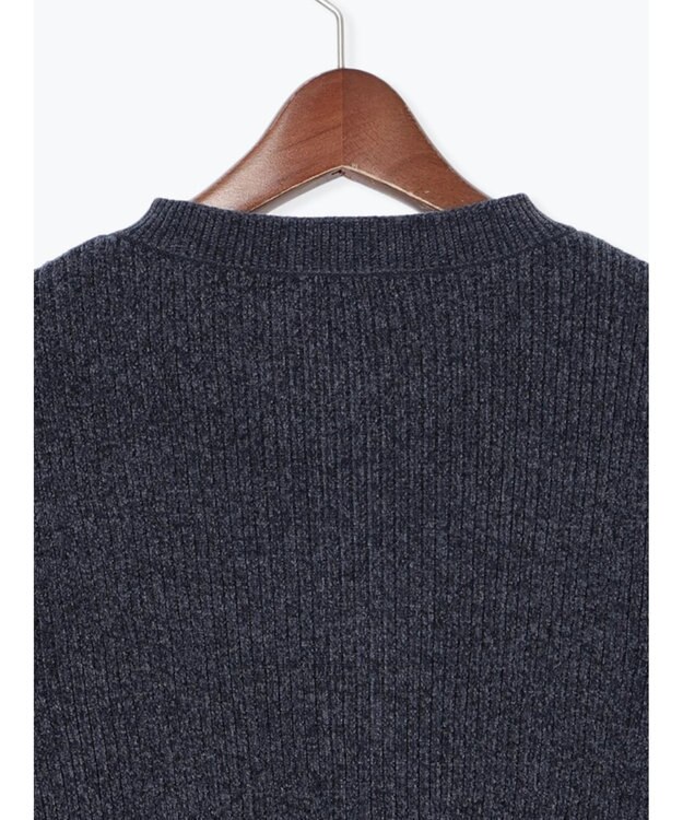 Te chichi モールリブカーディガン チャコールグレー