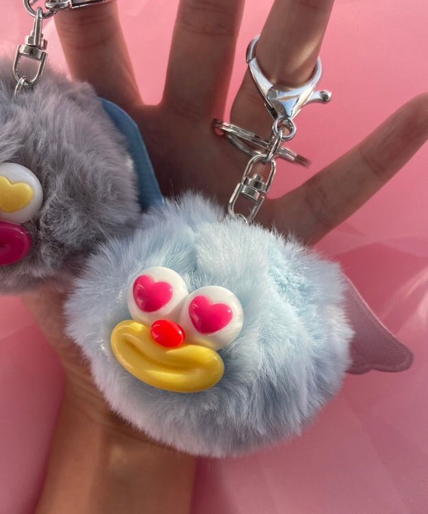 エンジェルきゅんモンスターぬいぐるみキーホルダー / WEGO