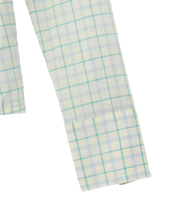 earth music&ecology 【予約】【綿100％】SET2点エプロンライクビスチェ＋シャツ グリーン