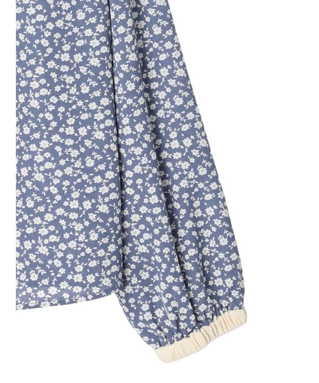 Green Parks ・ＥＬＥＮＣＡＲＥ　ＤＵＥコバナパイピングブラウス Blue