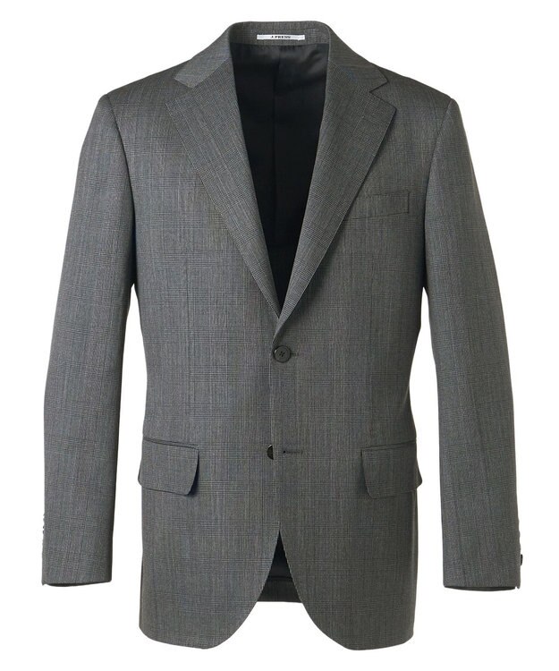 J.PRESS MEN 【WEB・一部店舗限定】グレナカートチェック スーツ / 2B / 背抜き ライトグレー系3