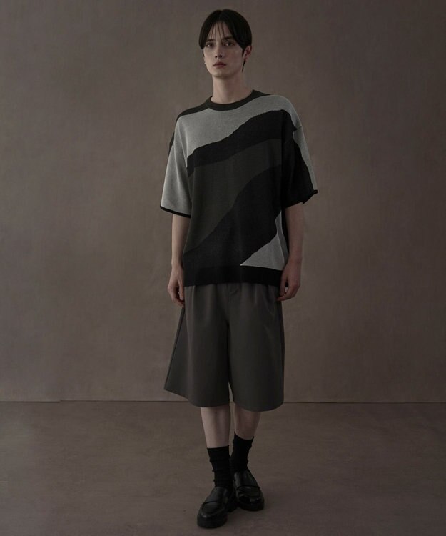 WEGO TRバギーショーツ ダークグレー