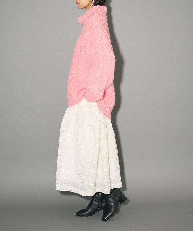 Green Parks ジャガードキャミワンピース Off White