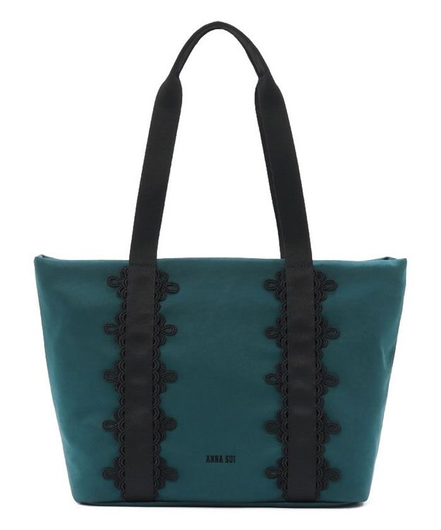 ANNA SUI タフィ トートバッグ（大） ターコイズ