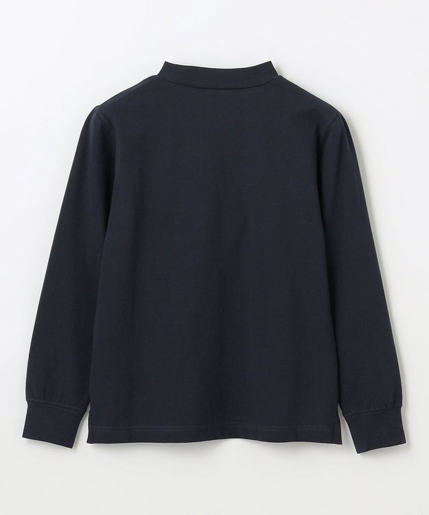 J.PRESS KIDS 【110-130cm】スパンフライス ハイネックカットソー ネイビー系