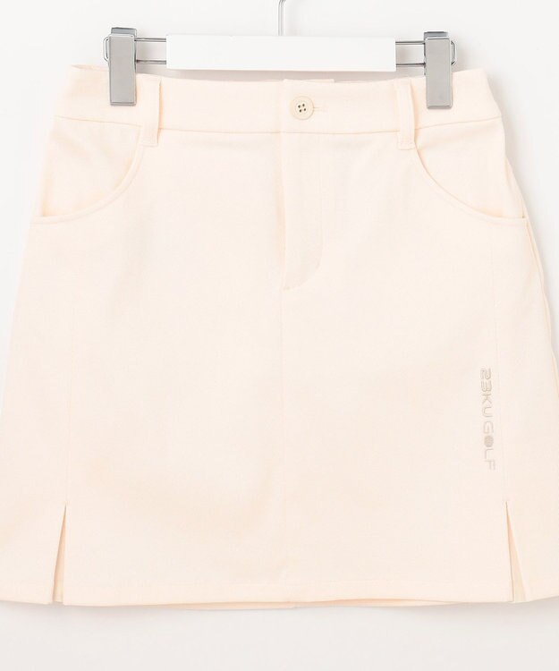 23区GOLF 【WOMEN】【ストレッチ】ハイパワーストレッチ ベーシックスカート アイボリー系