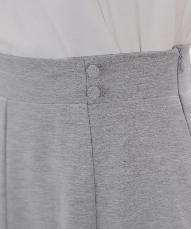 Tiaclasse ポンチフレアスカート グレー