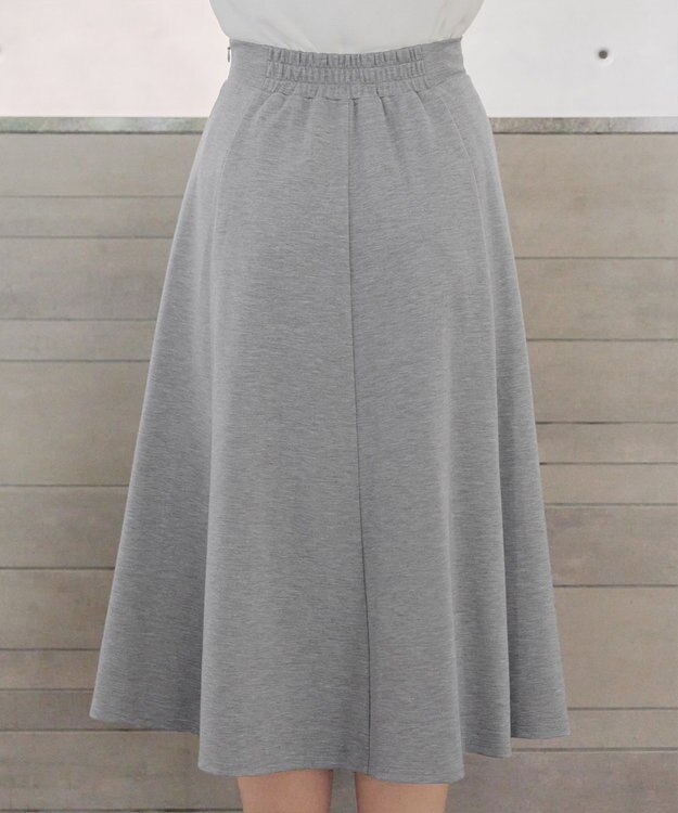 Tiaclasse ポンチフレアスカート グレー