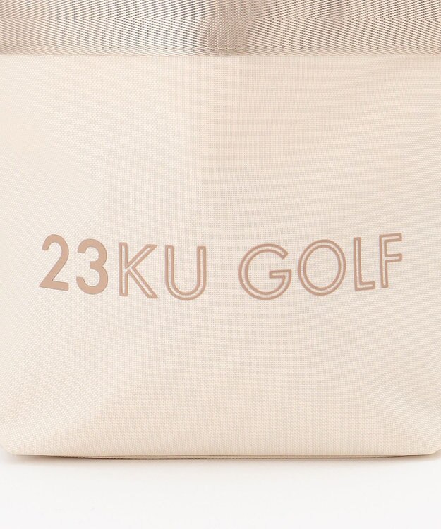 23区GOLF 【UNISEX】【WEB限定】23KU GOLF カートバッグ アイボリー系
