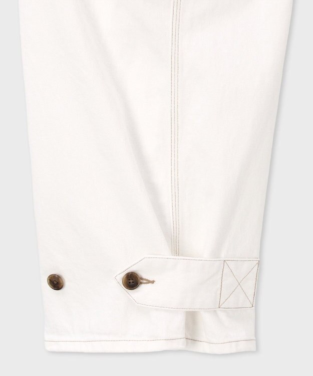 Paul Smith コントラストステッチ カーペンターパンツ ホワイト