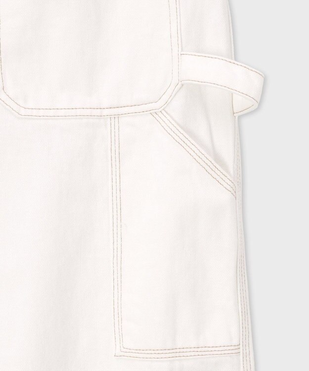 Paul Smith コントラストステッチ カーペンターパンツ ホワイト