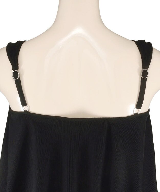 San-ai Resort（三愛水着楽園） ロングパンツセット　13L・15L　【Coral veil（コーラルヴェール）】 ブラック