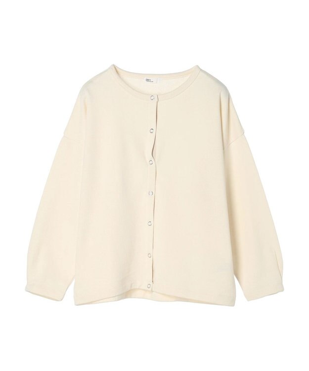 CRAFT STANDARD BOUTIQUE 裏毛リングドットカーディガン Ivory